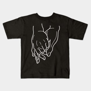 Hands Togetherness - inseparable friendship Kids T-Shirt